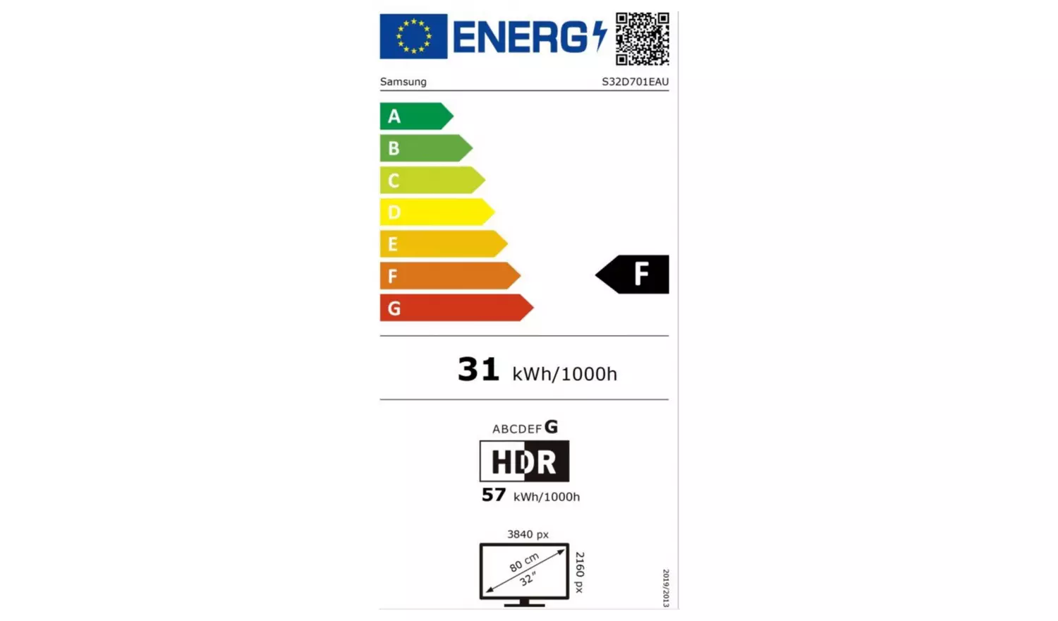 Samsung LS32D701EAUXXU 32in 60Hz UHD - Image 7
