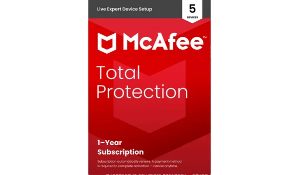 McAfee TechMaster Total Protection 1Y 5D