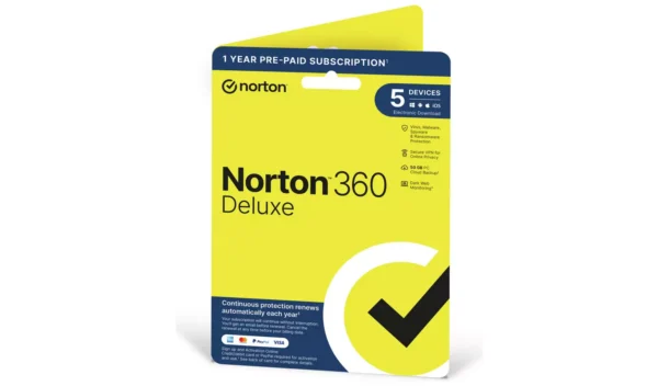 NORTON 360 Deluxe 1Y 5D